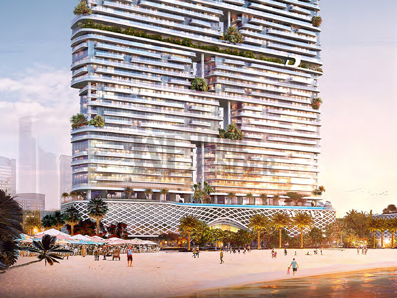 Property for Sale in  - DAMAC Bay 2,Dubai Harbour, Dubai - Designed by Cavalli | Infinity Pool | High ROI